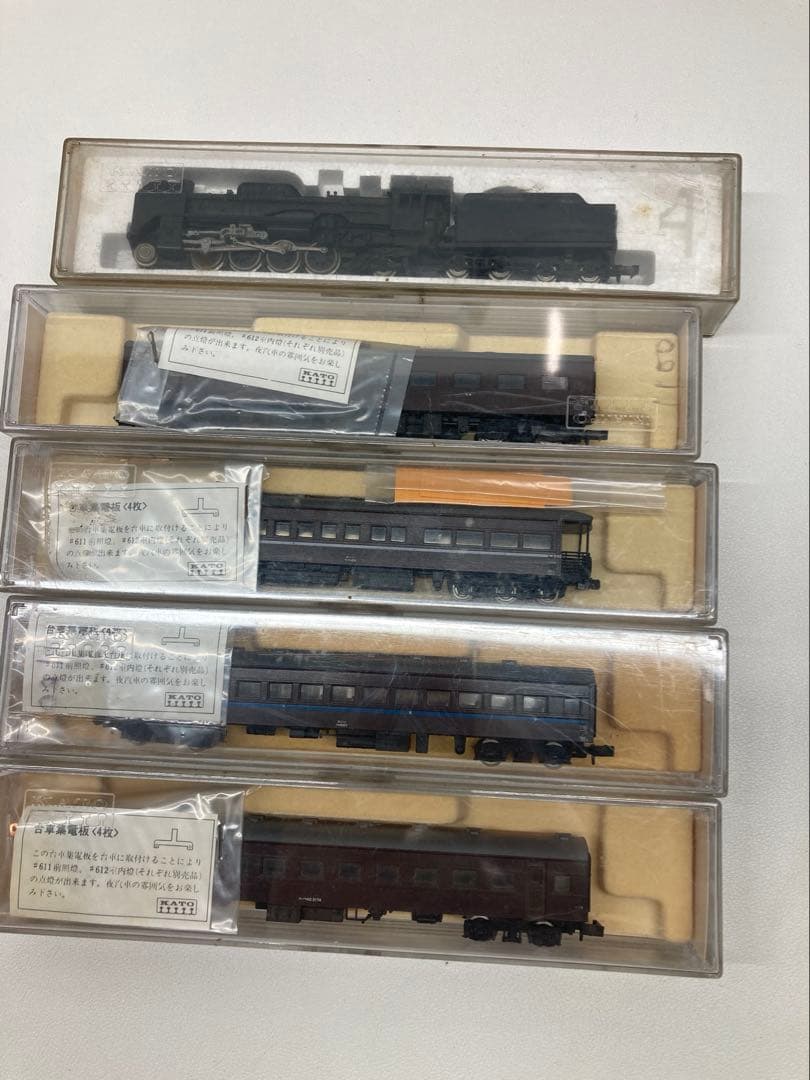 KATO 関水金属 蒸気機関車 206 D51 519-1 512～514セット