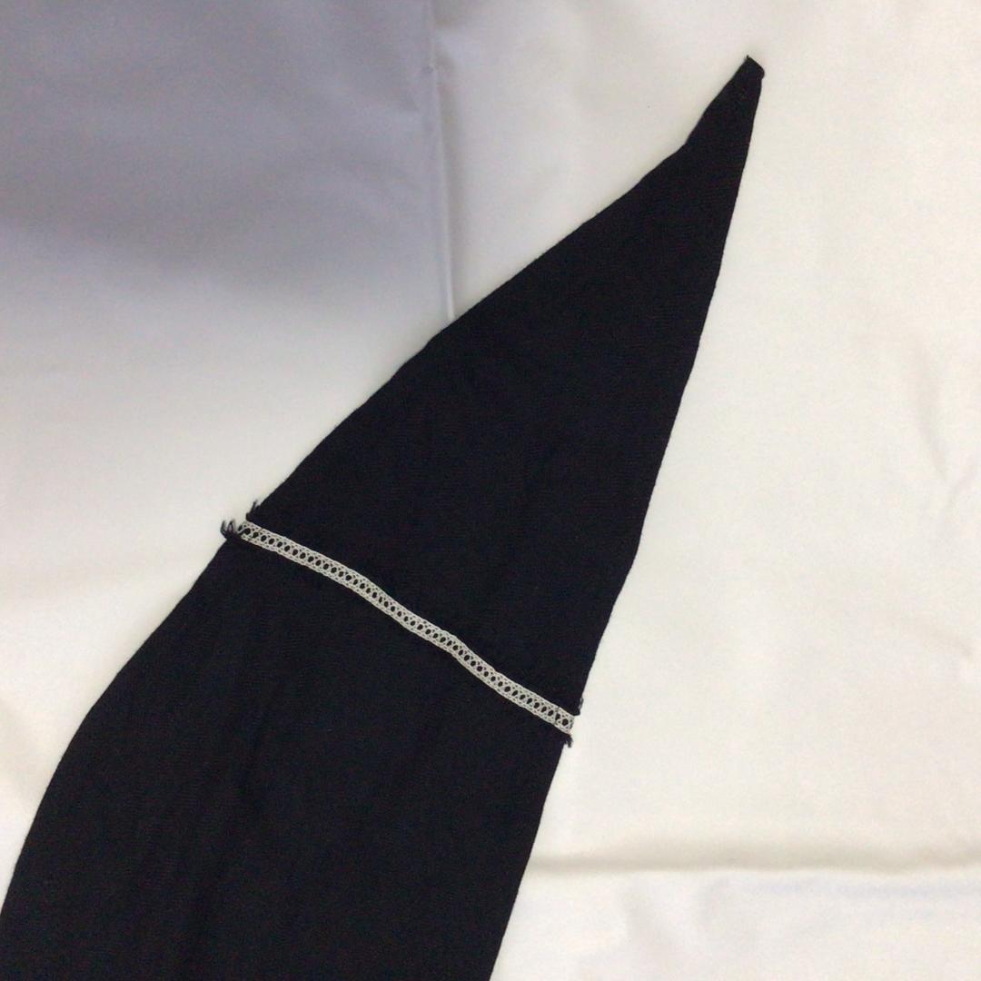 希少品 ほぼ未使用 アラキユウ シルクスカーフ 黒