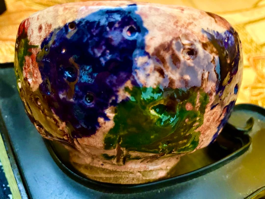 希少　大本教　出口王仁三郎　ようわん　ぐい呑み　茶碗　合わせ箱