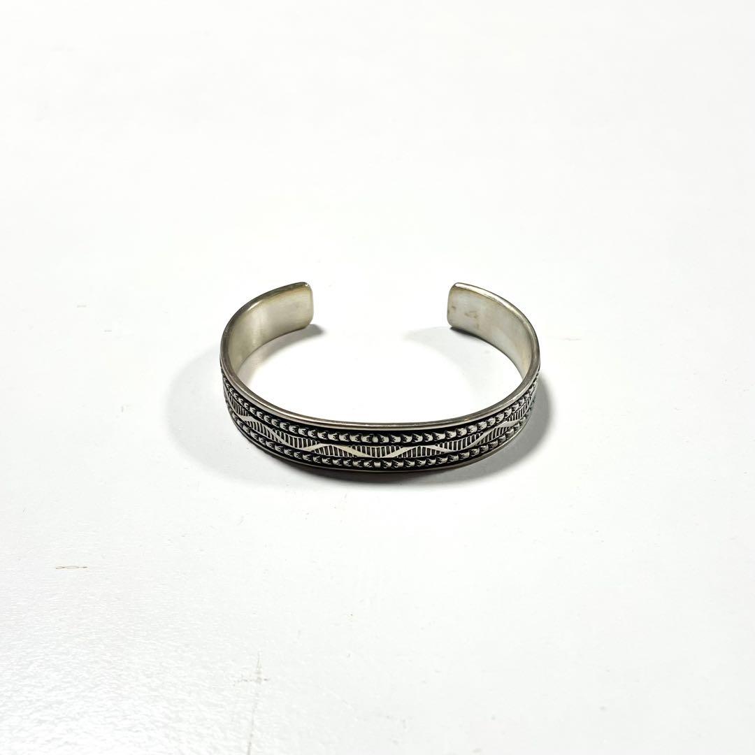 abc ブルースモーガン　ナバホインディアンジュエリーバングル