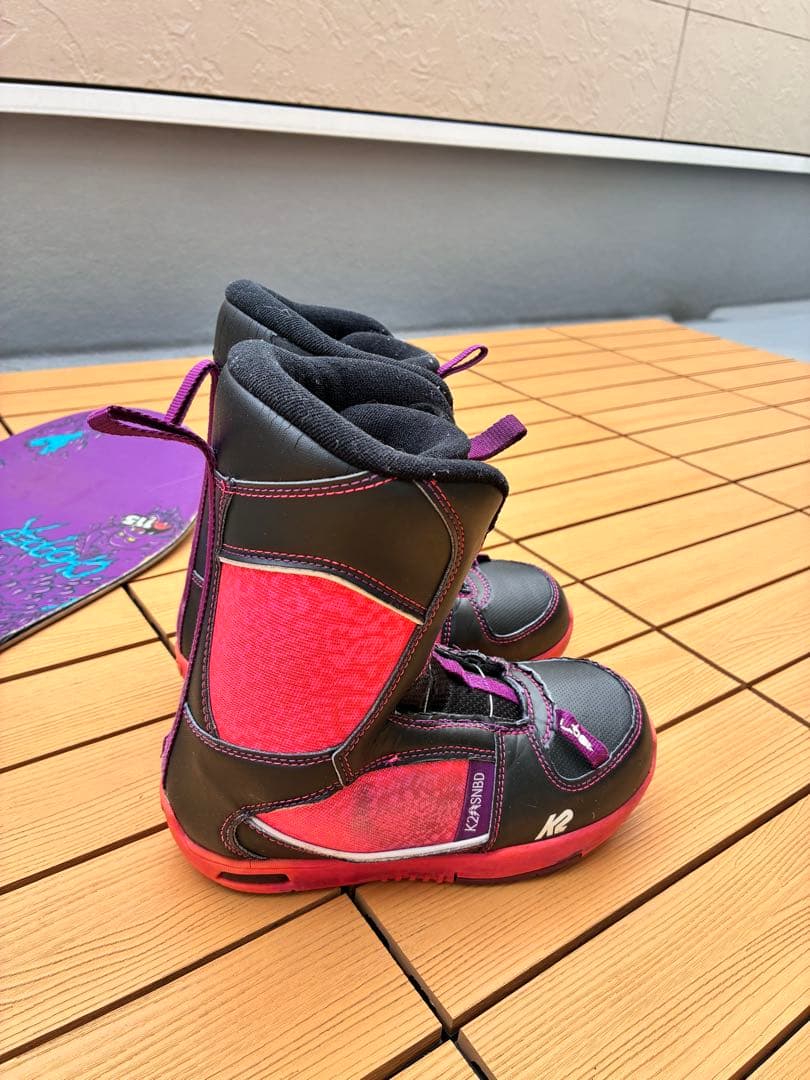 スノボー　BURTON 115cm ブーツセット　ソールガード付き