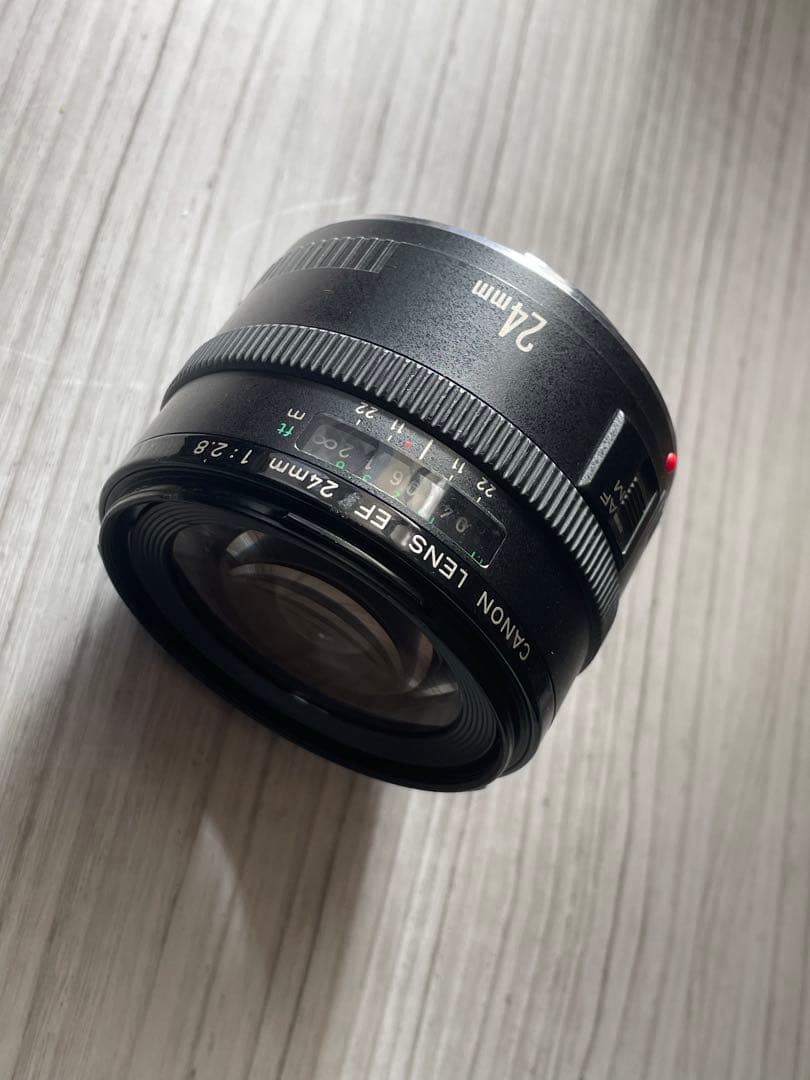 使えます Canon EF 24mm f2.8