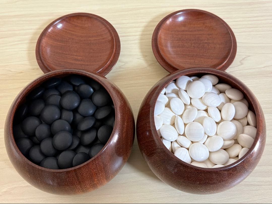 【囲碁】蛤碁石・那智黒石３６号