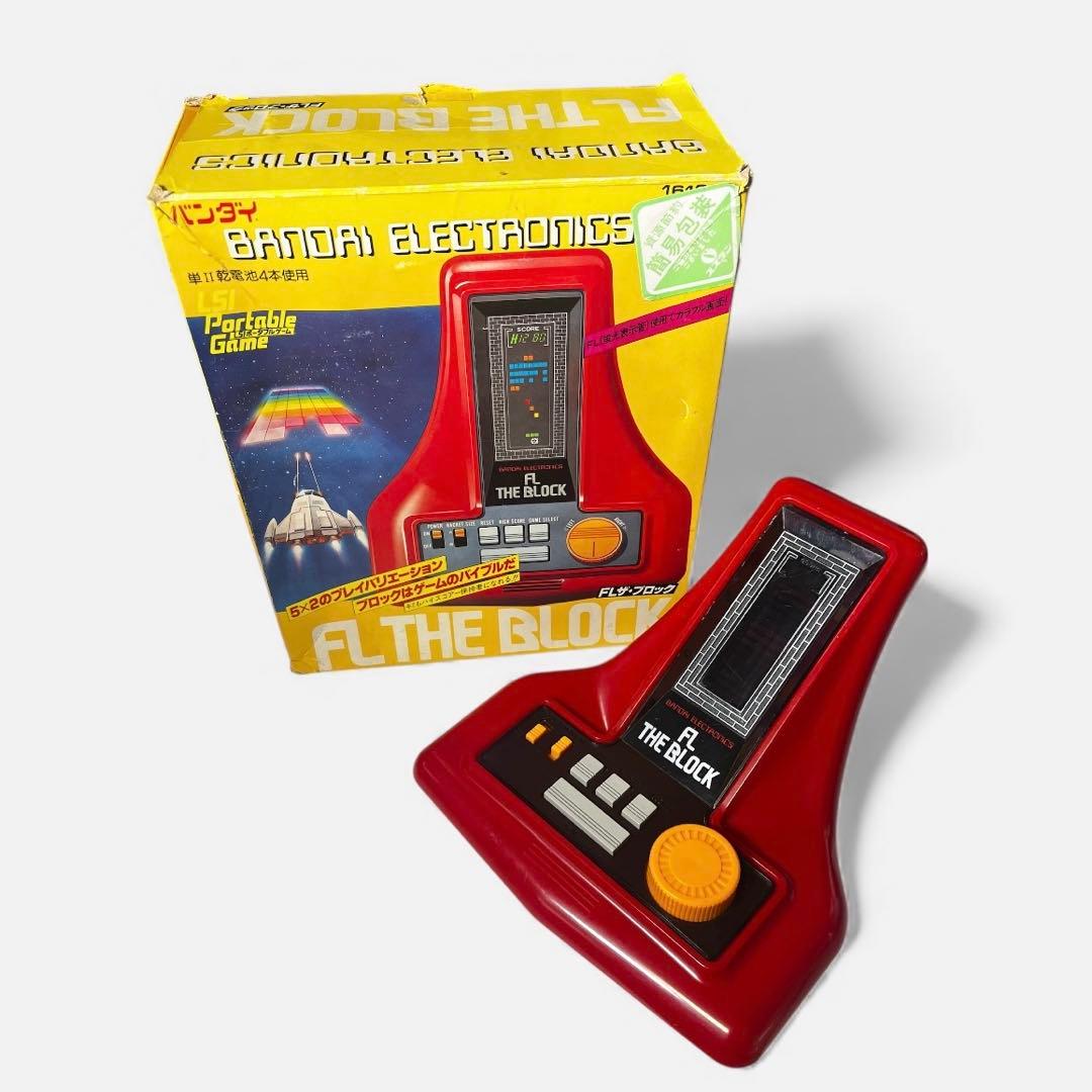 バンダイ FL THE BLOCK FLザ・ブロック LSIゲーム 当時物