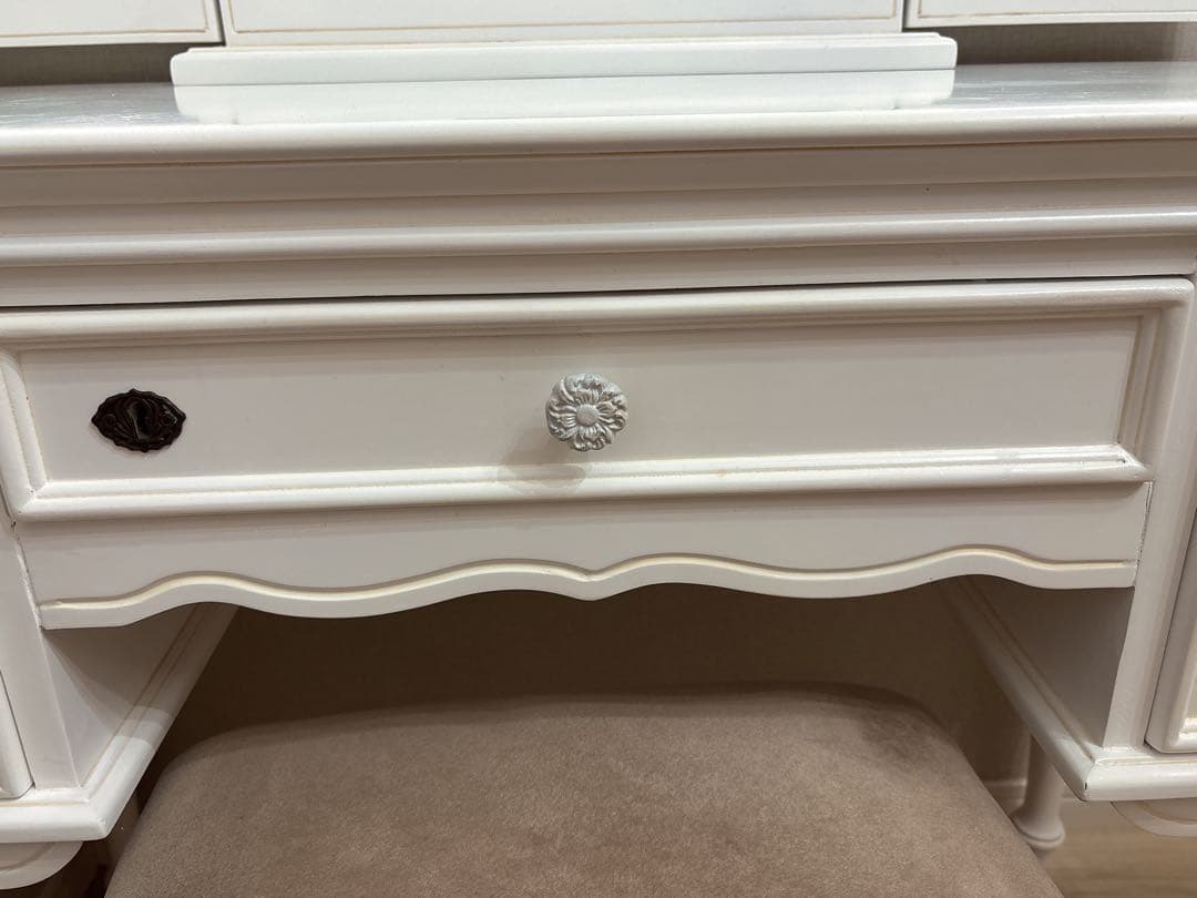 ロマンティックプリンセスアンティーク風ドレッサー/Soleil