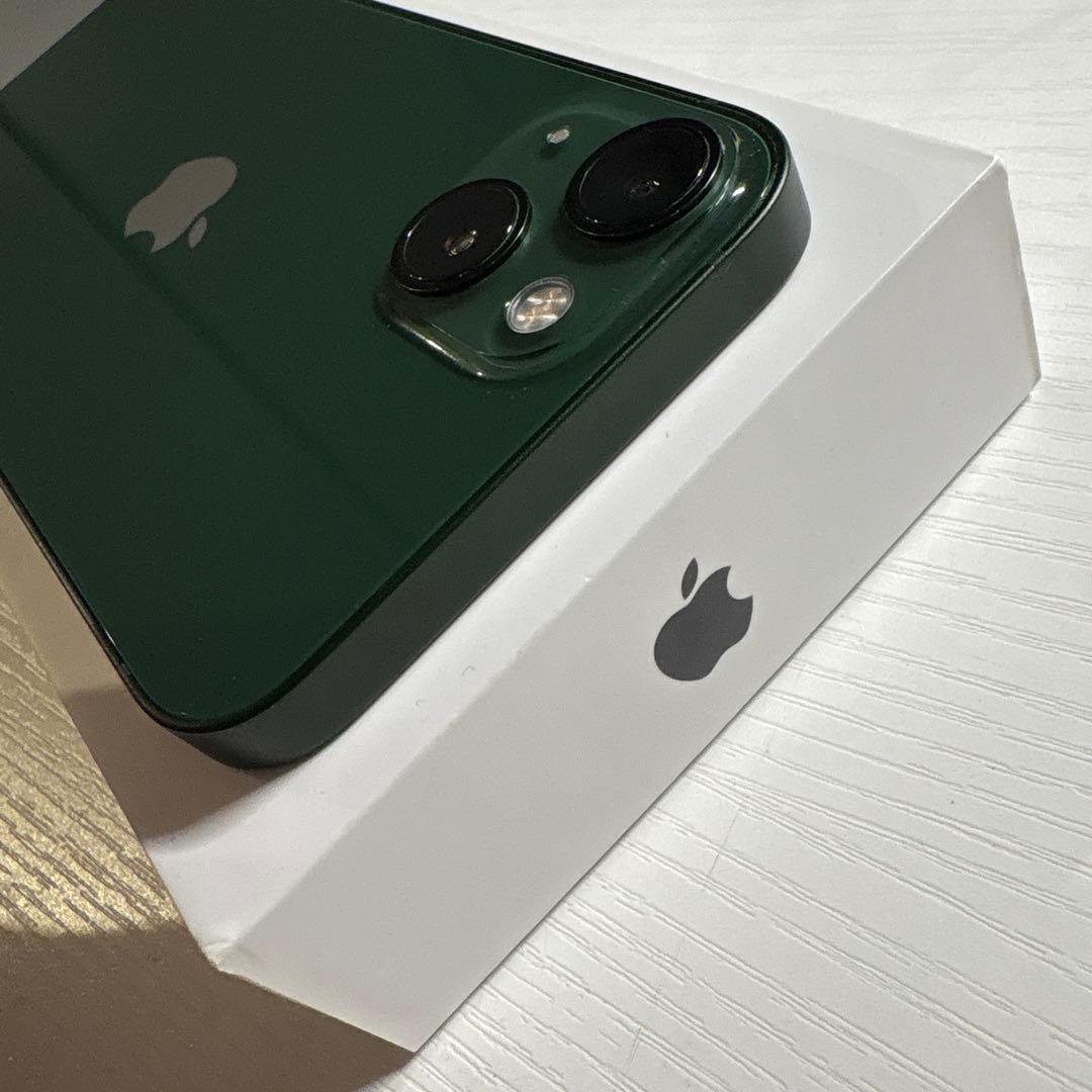 iPhone13 128GB グリーン SIMフリー 極美品