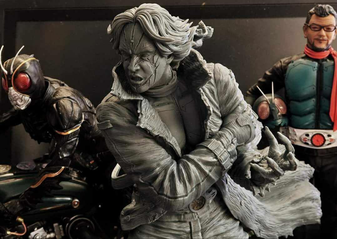 1/6スケール 新仮面ライダー ガレージキット (未組み立て未塗装）