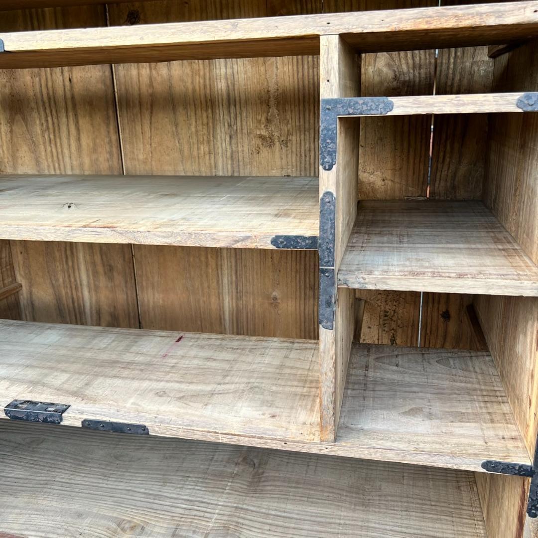 【旧家より】　桐箪笥　年代物　使用感・痛み・金具破損あり　【たのメル便♪】