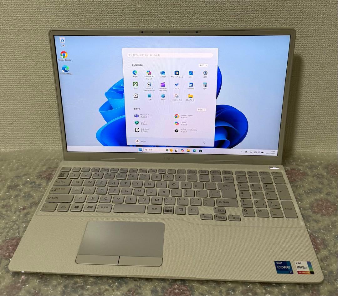 Fujitsu TH77/E3 Ram8GB Nvme512GB 11世代i7