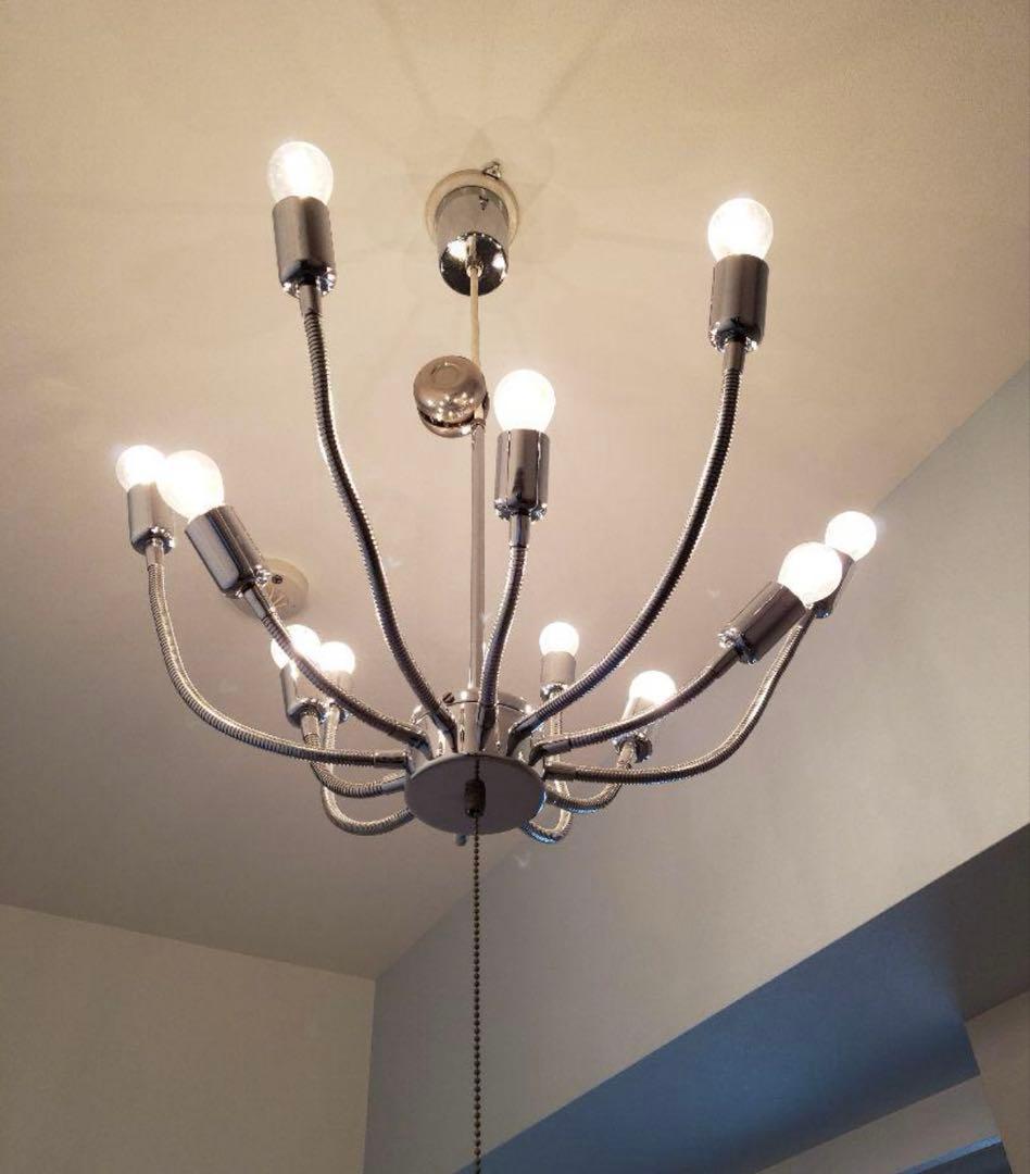 値下12灯天井照明インダストリアルデザイナーズ シャンデリアリビングペンダント吊