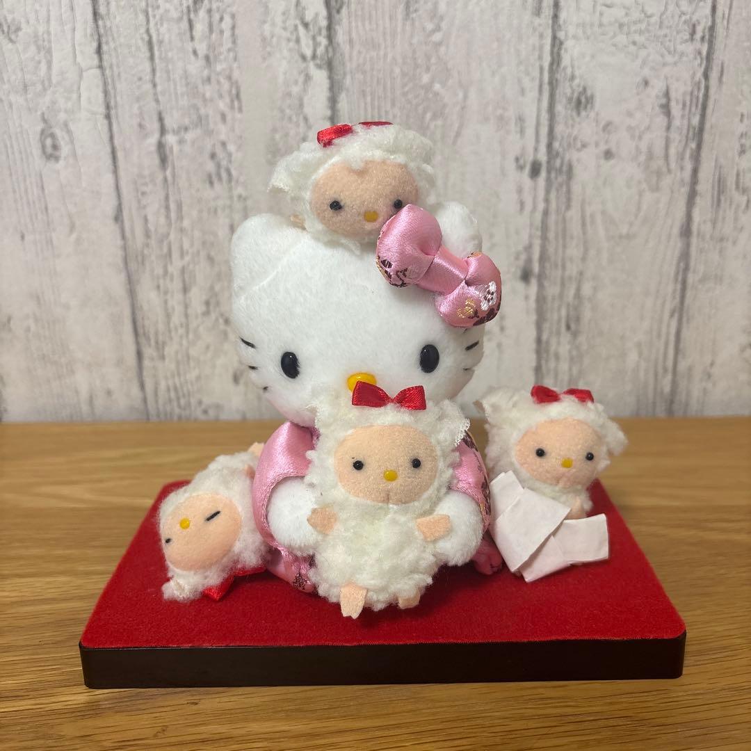 限定値下げ❣️ハローキティ エトヌイグルミセット　サンリオぬいぐるみ　正月飾り