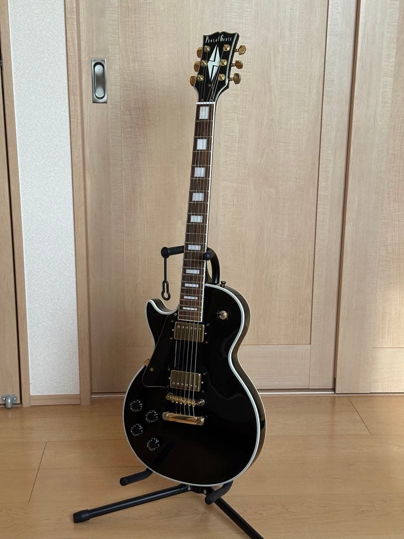 Photogenic エレキギター レスポール レフティ ブラック