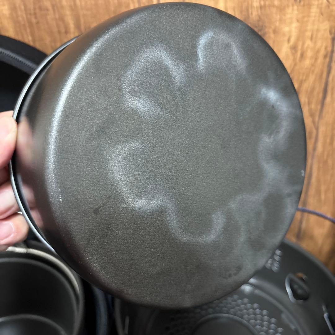 トランギア ストームクッカーL・ブラックバージョン 専用ケース付き