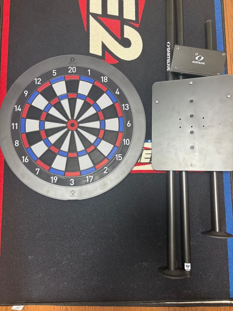 ダーツライブ ホーム ポール マット　純正 DARTSLIVE  セット