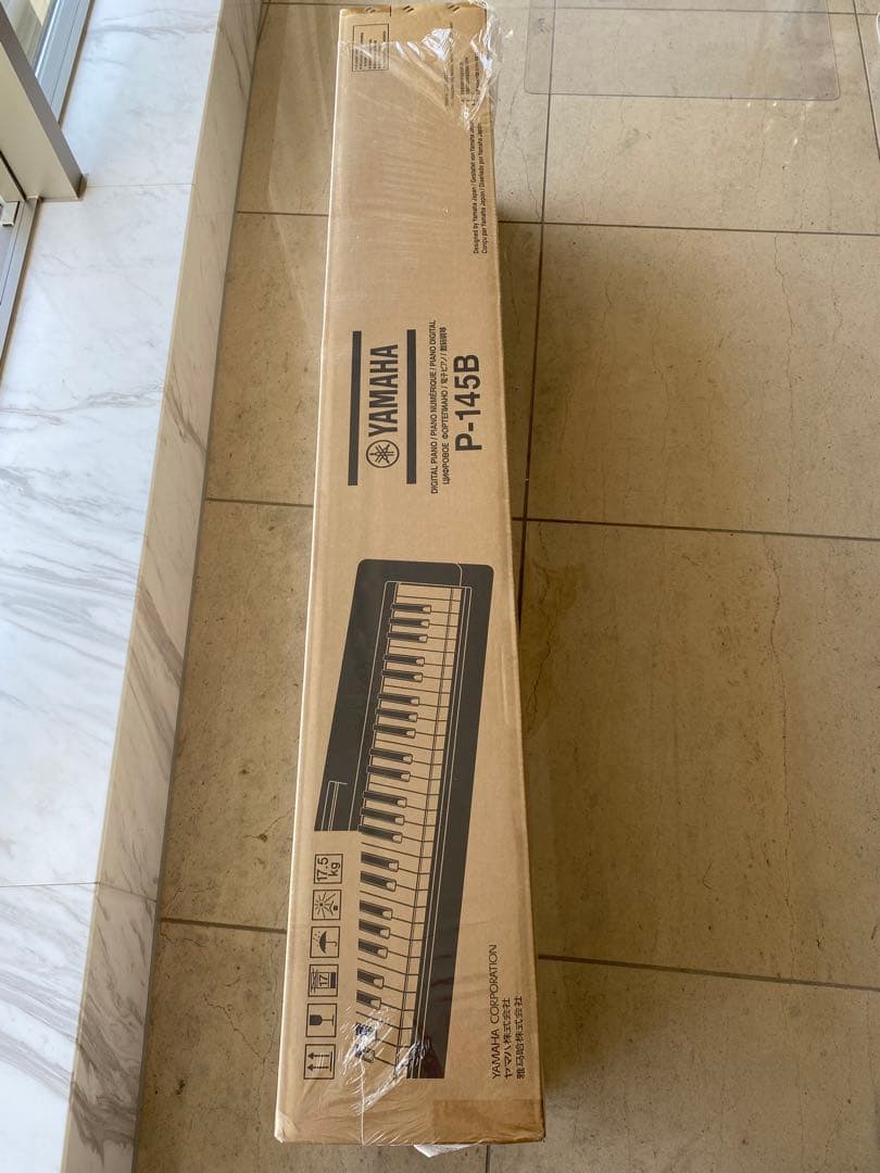 ヤマハ(YAMAHA) 電子ピアノ P-145B Pシリーズ 88鍵盤