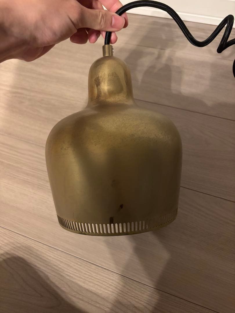 artek アルテック ペンダント照明 ゴールデンベルSAVOY ブラス