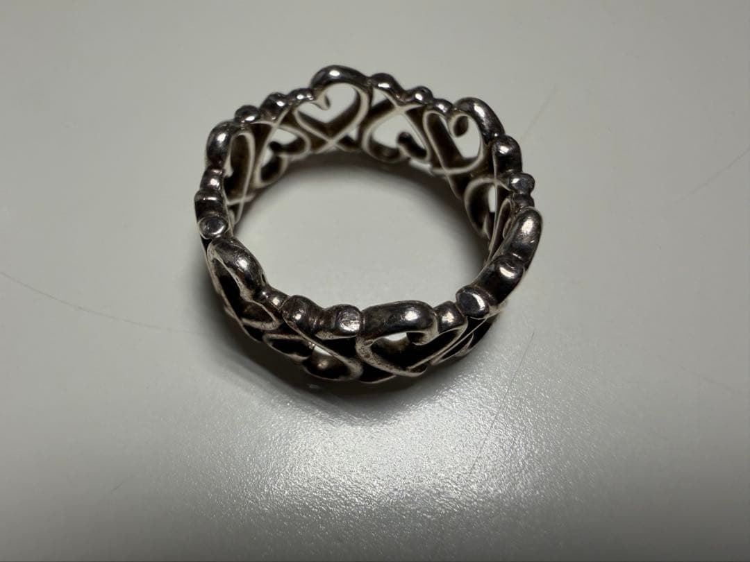 MH/10.25/22 Tiffany ラビングハート　リング　指輪