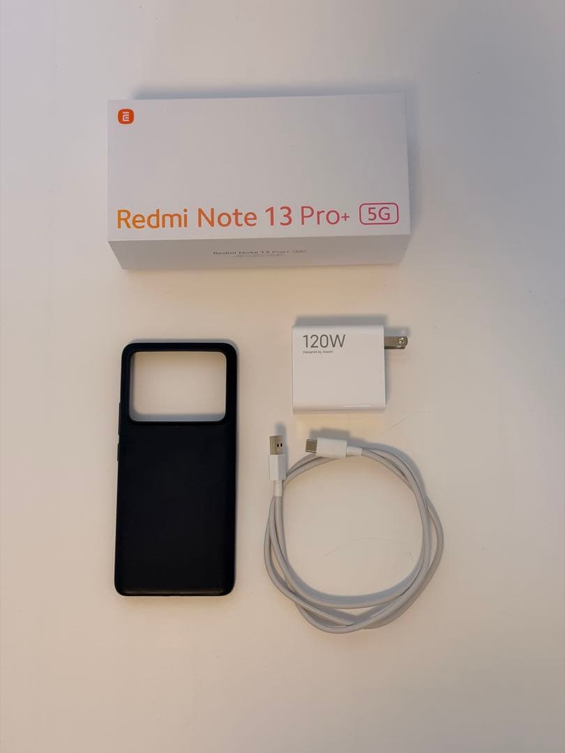 Redmi Note 13 Pro＋ 5G 256GB ミッドナイトブラック