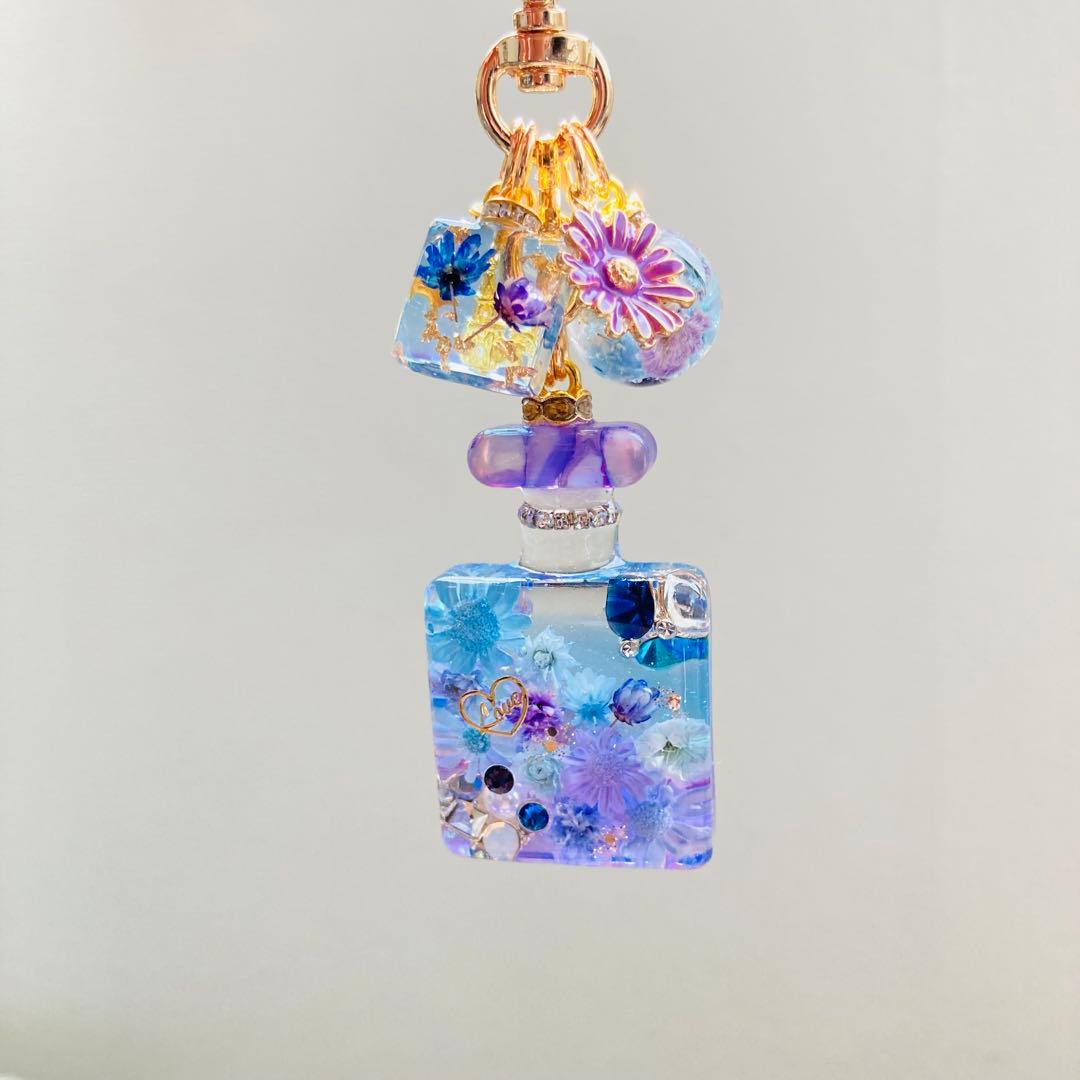 ☆Fivepeacelove☆ページ　名入れチャームレジンキーホルダー5点