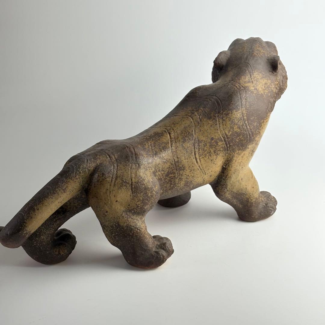 虎 置物 陶器 干支 飾り物 オブジェ