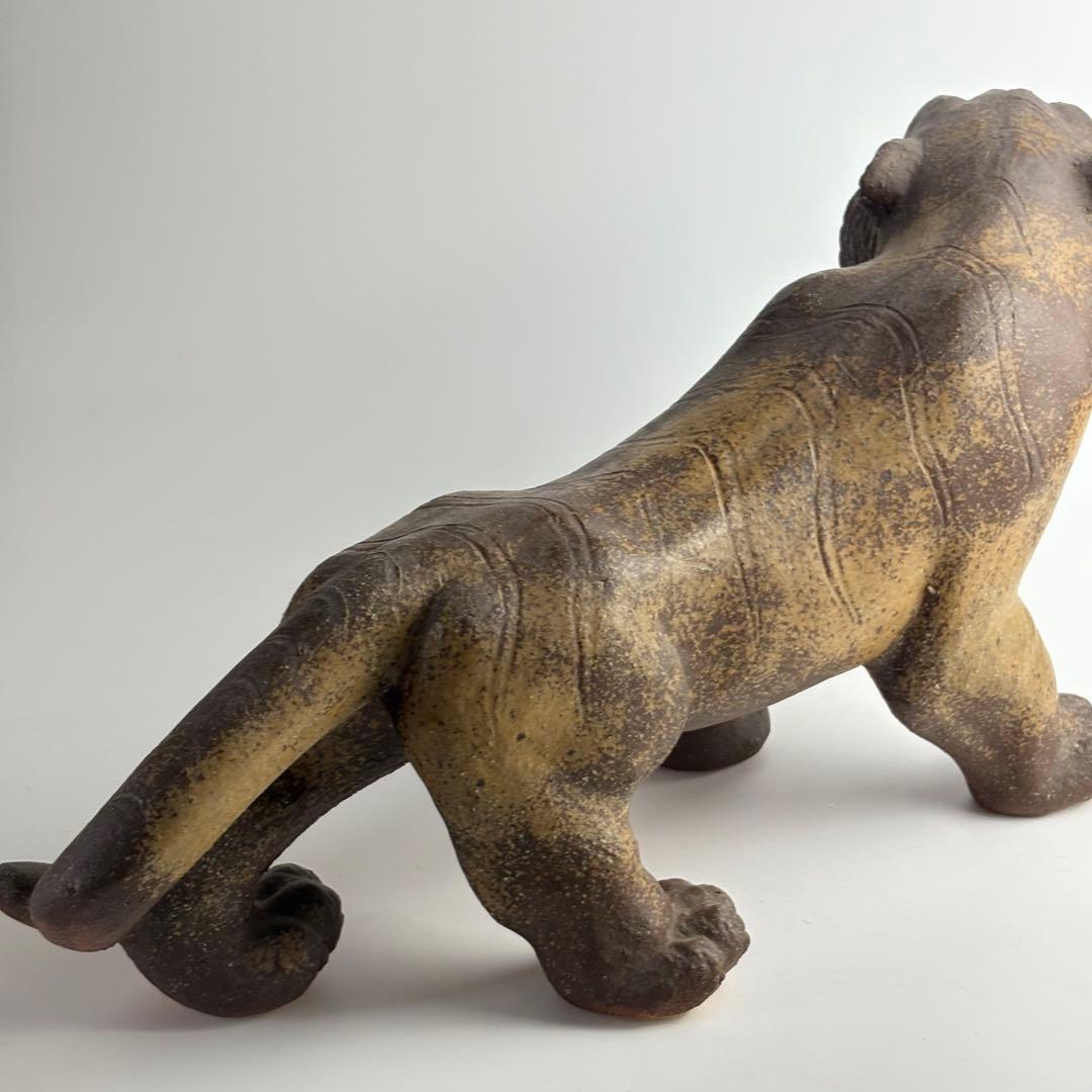 虎 置物 陶器 干支 飾り物 オブジェ