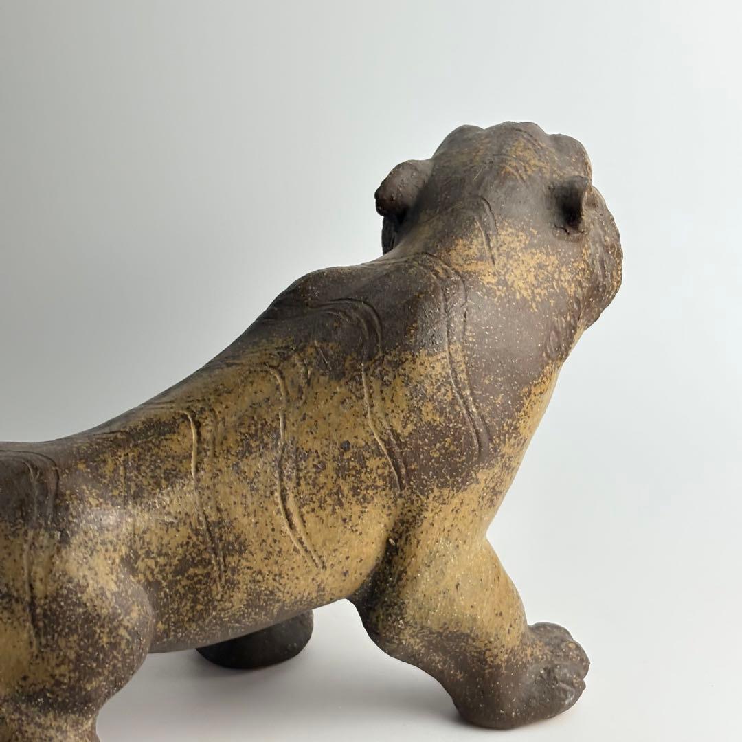 虎 置物 陶器 干支 飾り物 オブジェ