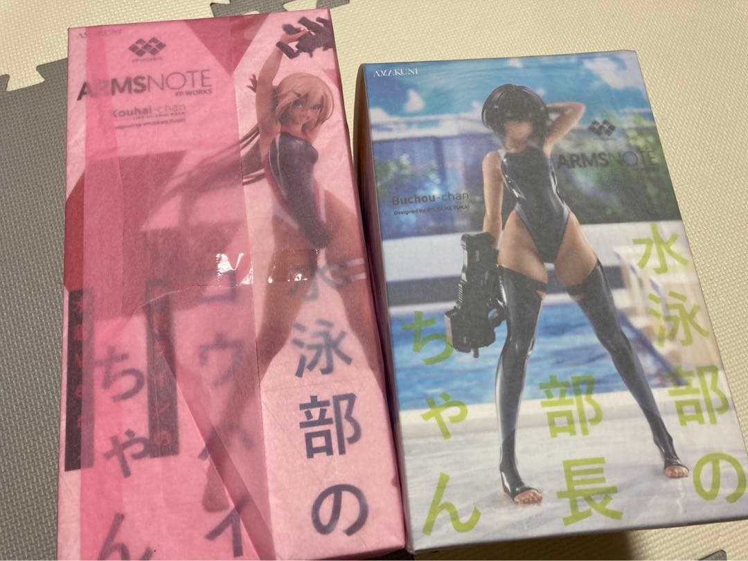 ARMS NOTE 水泳部の部長ちゃん＆コウハイちゃん