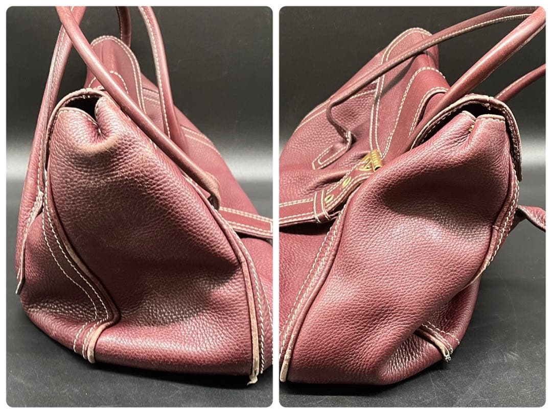 ★CELINE セリーヌ レザーハンドバッグ