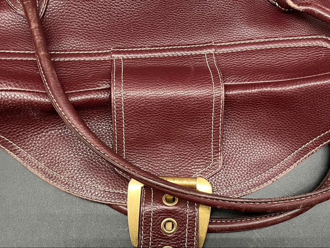 ★CELINE セリーヌ レザーハンドバッグ