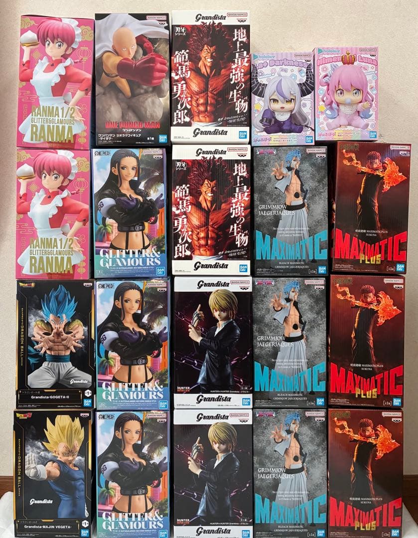 プライズフィギュア 20体セット HUNTER×HUNTER BLEACH など