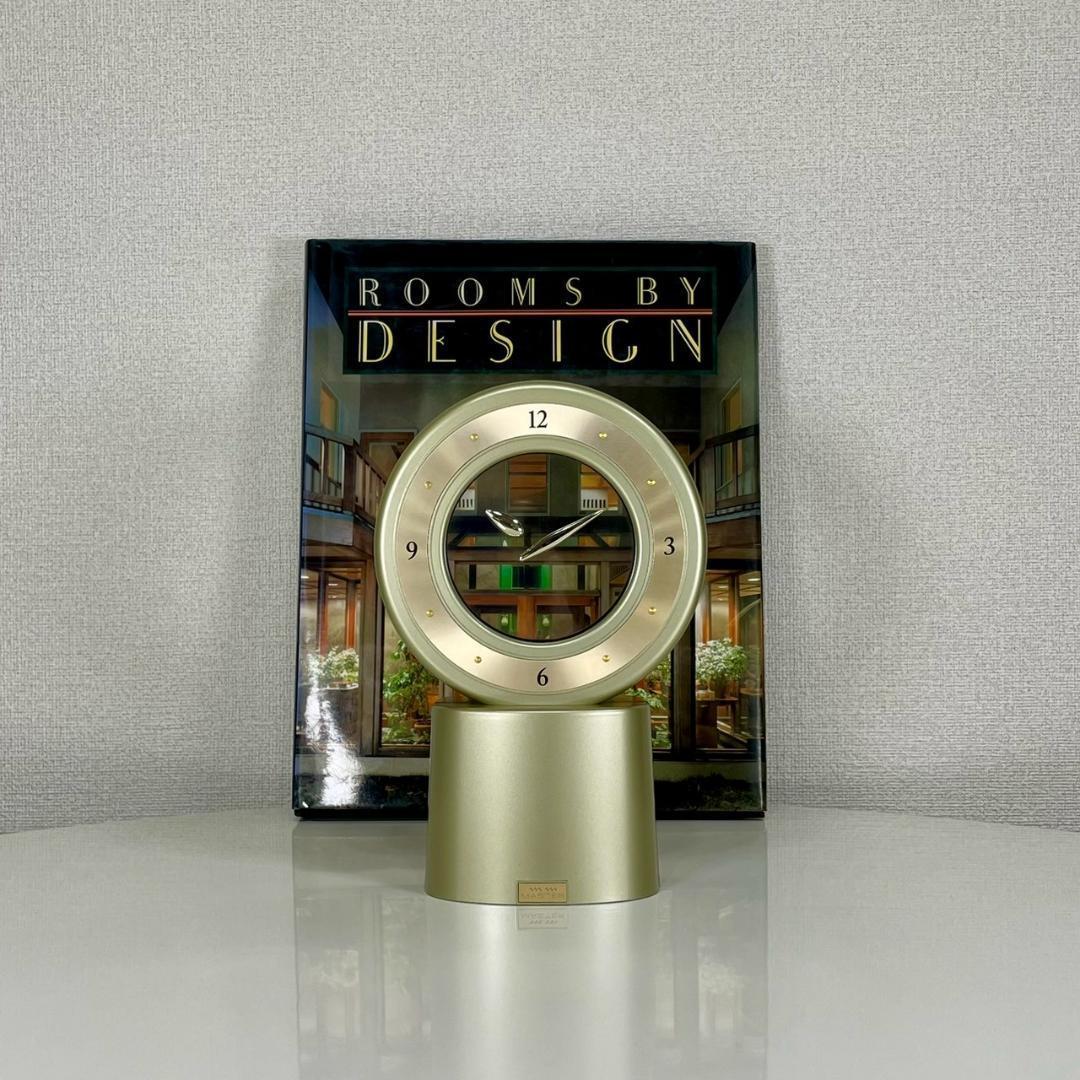 美品 MASTER ミステリークロック ゴールド 置き時計 日新堂 オブジェ