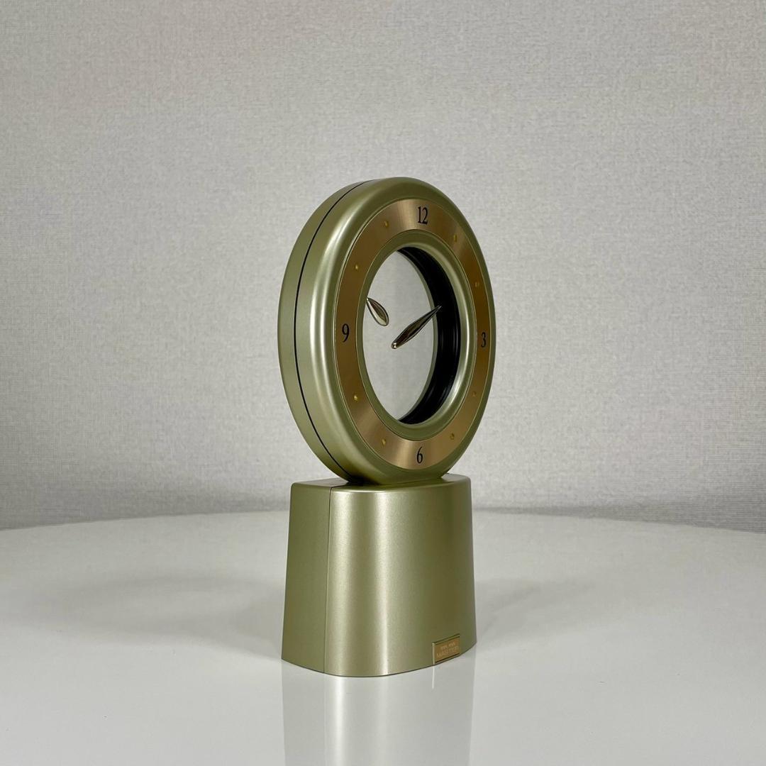 美品 MASTER ミステリークロック ゴールド 置き時計 日新堂 オブジェ
