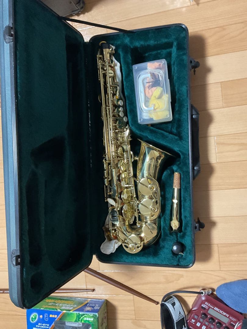 Yamaha アルトサックス本体＋ケース（ジャンク）