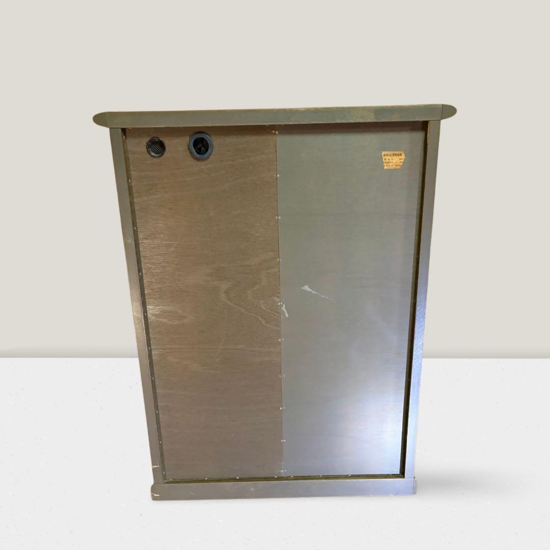 英国調 ステンドグラス キャビネット 三越ブルージュ風 アンティーク