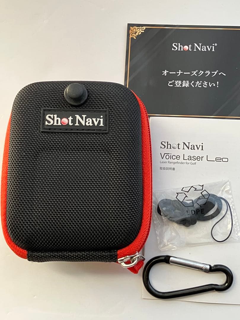 Shot Navi Voice Laser Leo ゴルフ用距離計