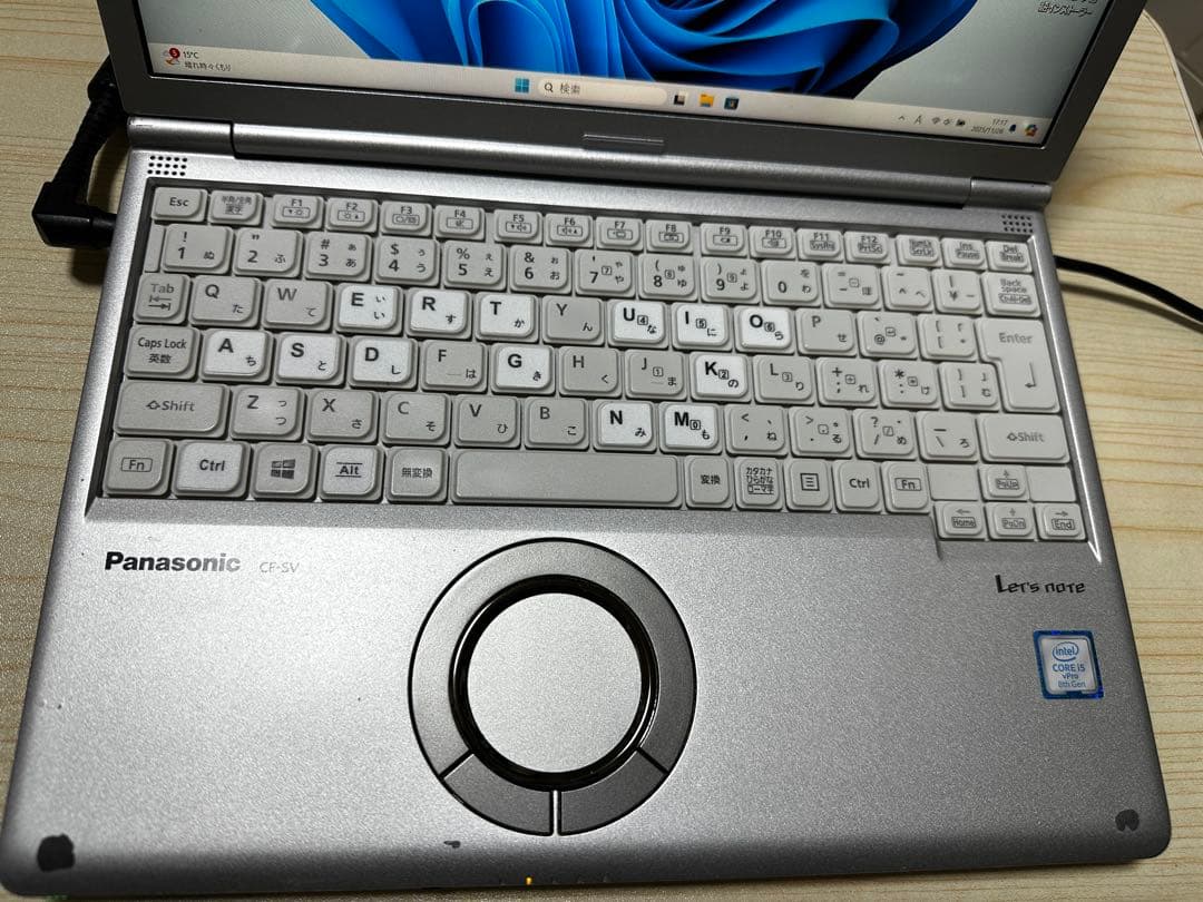 T*H様 Lets note SV8 Office 2019 予備B 交換KB