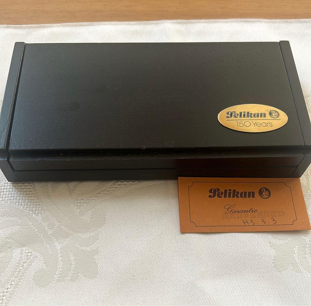 希少なWの刻印 Pelikan スーべレーン　M800グリーン 万年筆