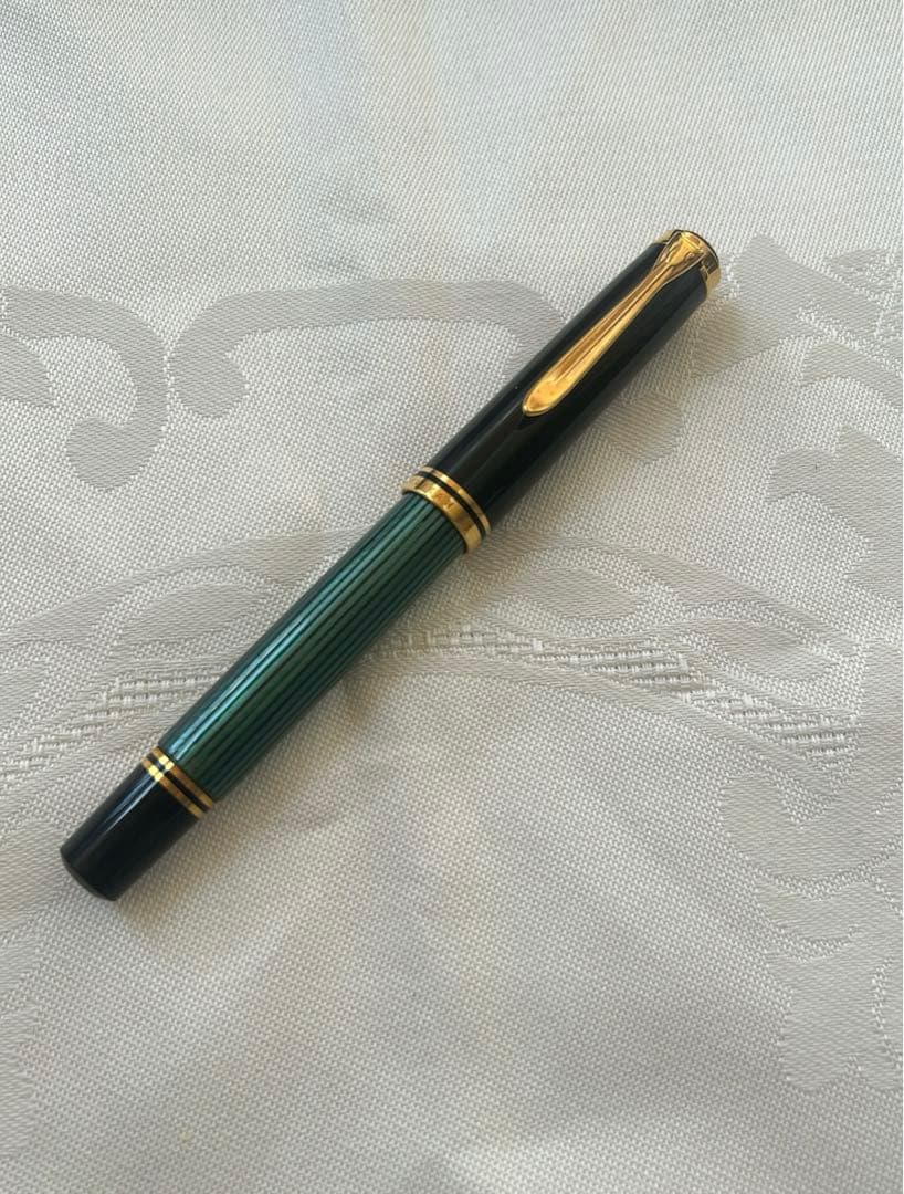 希少なWの刻印 Pelikan スーべレーン　M800グリーン 万年筆