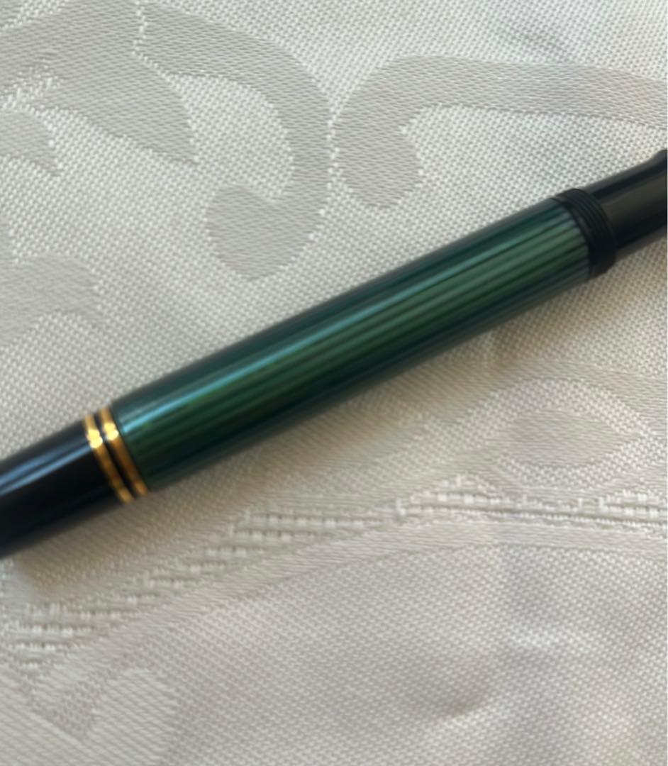 希少なWの刻印 Pelikan スーべレーン　M800グリーン 万年筆