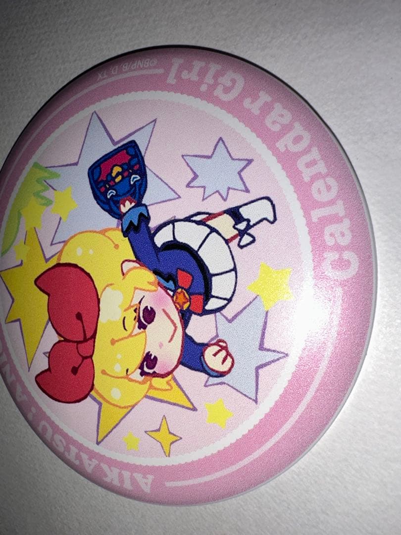 アイカツ!　アニON　カレンダーガール　マグバッジ　星宮いちご