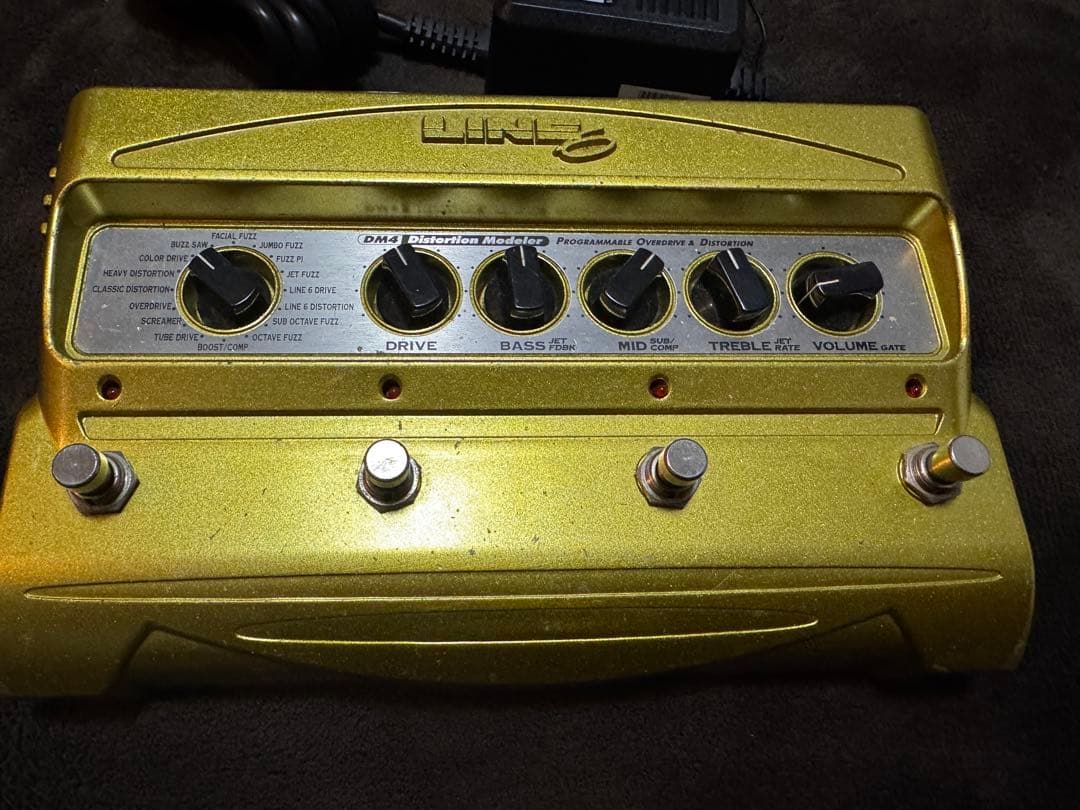 ギター Line 6 DM4 Distortion Modeler