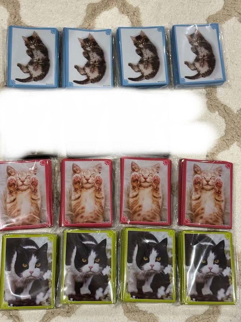 ブロッコリー　トレカアイテムくじEX「猫これくしょん」E賞「スリーブ」