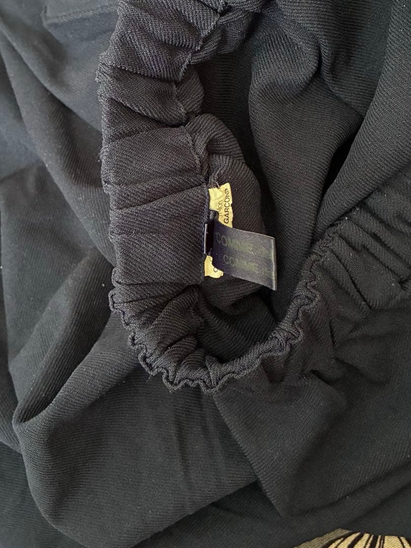 コムデギャルソンコムデギャルソン　サルエルパンツ　紺色　美品