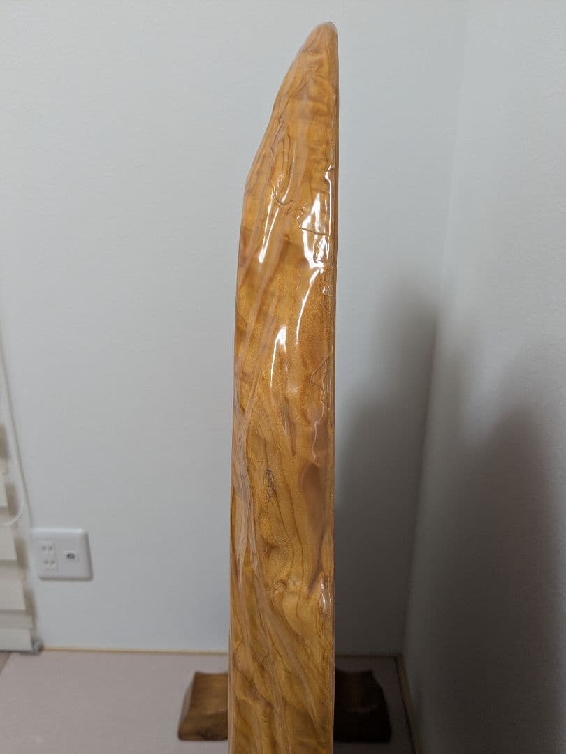 自然な木目 102cm 置物 1枚板