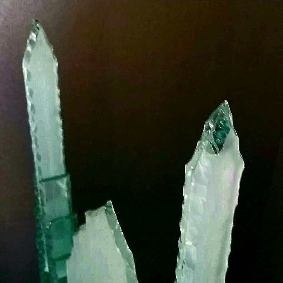 MURANO ムラノ ガラス 氷山 モチーフ 振り子時計 ベネチアン ムラーノ