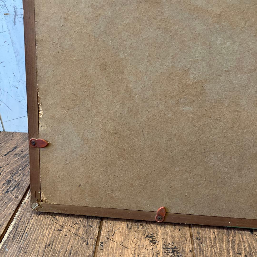 昭和レトロ 赤富士 富士山 夕焼け 景色 風景 古民家 古民具 日本画 絵画