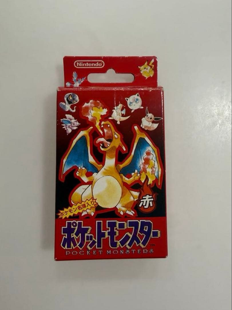 【希少】ポケモントランプ赤　未使用