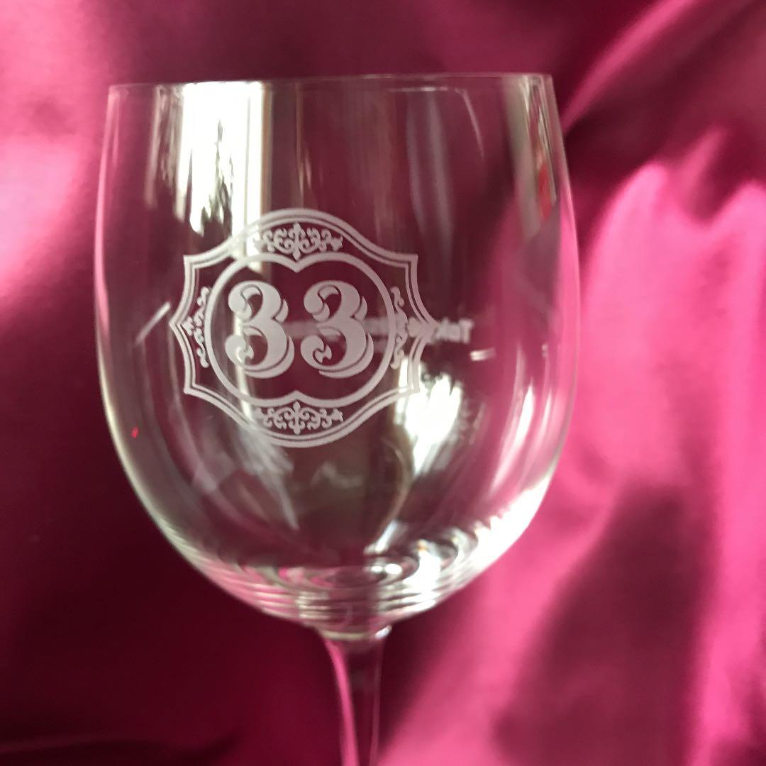 東京ディズニーランド クラブ33 ペアグラスセット