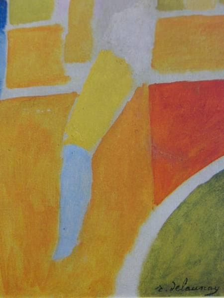 Robert Delaunay、Les Coureuｒs、超希少画集より