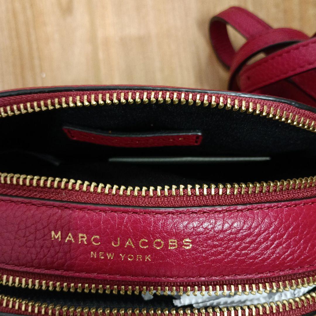 新品 未使用品 ダク付き MARC JACOBS レッドショルダーバッグ
